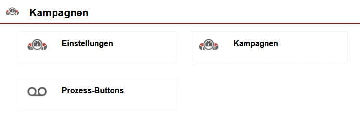 Screenshot Einstellungsbereich „Kampagnen“