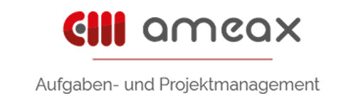 Screenshot Logo ameax Aufgaben- und Projektmanagement