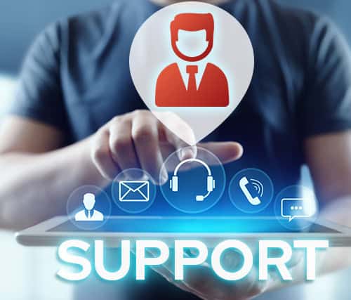 Mehr über den Artikel erfahren Der Support-Bereich der ameax Unternehmenssoftware