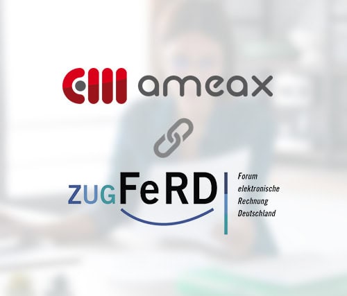 Mehr über den Artikel erfahren Das ZUGFeRD-Datenformat trifft auf die ameax Faktura